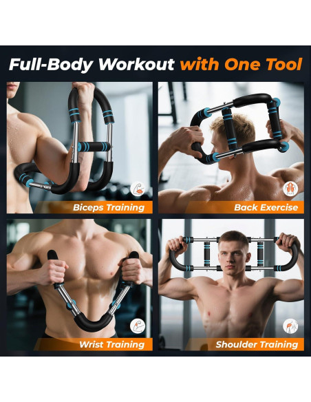 Entrenador de Brazos Twister HTM - Resistencia 27-45kg