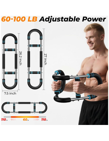 Entrenador de Brazos Twister HTM - Resistencia 27-45kg