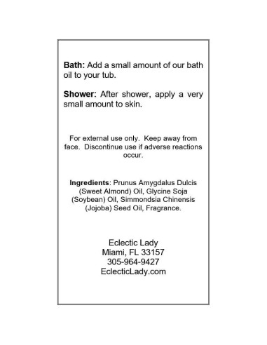 Aceite de Baño Aromatizado Eclectic Lady 113g - Pepinillo en Vinagre