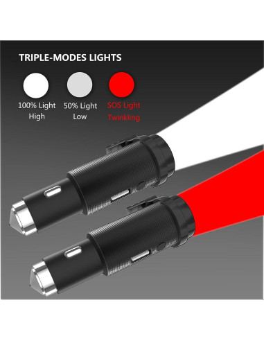 Herramienta de Emergencia 6 en 1 OrigCharge para Automóvil