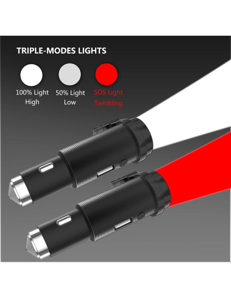 Herramienta de Emergencia 6 en 1 OrigCharge para Automóvil