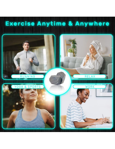 Ejercitador de Mandíbula de Silicona para Doble Papada - 17.8g