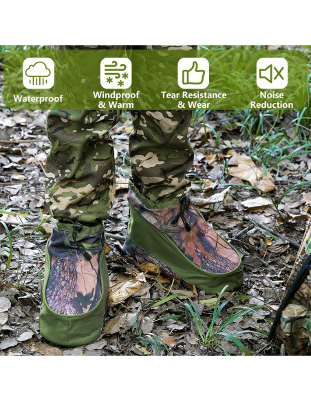 Cubiertas Aisladas Impermeables RunNico para Botas Caza M/L