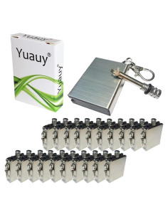 20 Encendedores de Emergencia Metal Yuauy para Camping