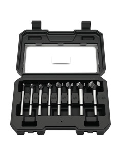 Juego de Brocas Forstner BeHappy 8 Piezas para Madera