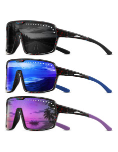 Gafas de sol deportivas DioKiw UV400 para hombres - 3 colores
