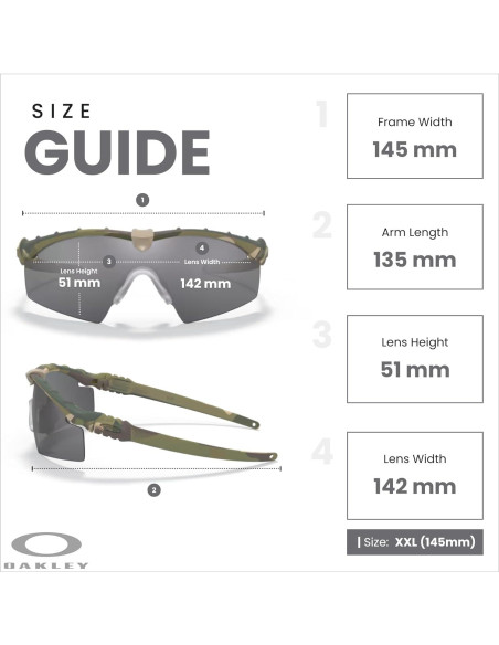 Gafas de Sol Oakley OO9146 M Frame 3.0 Hueso Oscuro Gris