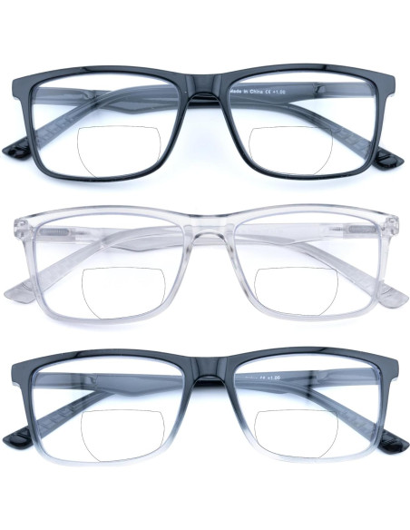 Gafas de lectura bifocales Wenzhou 1.0x con filtro azul