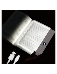 Luz de Libro LED AVEKI Regulable 3 Colores Recargable