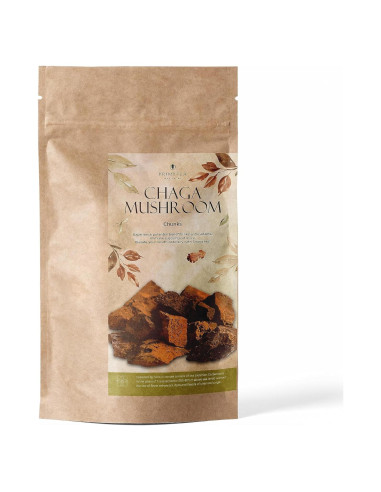 Trozos de Chaga Orgánico Prime Tea 113.4 g - Suplemento Antioxidante