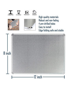 Arte de Pared Vintage Ubewair Gato 20x30 cm Decoración Cocina 2