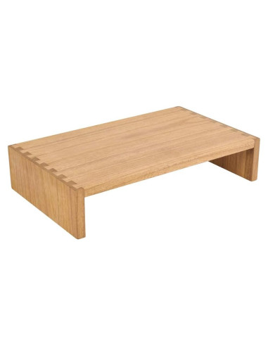 Soporte para Monitor de Madera KIRIGEN 39cm Natural