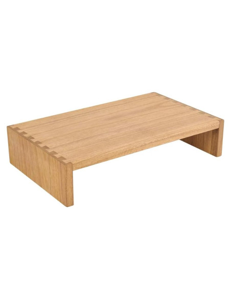 Soporte para Monitor de Madera KIRIGEN 39cm Natural