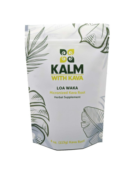 Kava Micronizado KALM Loa Waka 113.4 g - Relajación Rápida