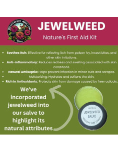 Ungüento Natural Jewelweed Blackberry Hollow 28g - Alivio Picazón 2