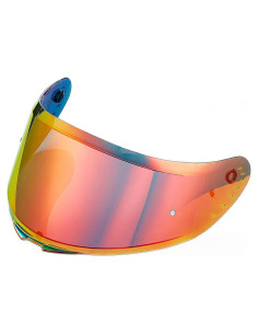 Visor Reemplazable ILM Z501 para Casco de Motocicleta Integral - Ahumado/Dorado