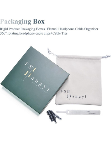 Cable IEM 6N Plata de Cristal 1.2m para Sennheiser IE900 IE600 IE300 IE200