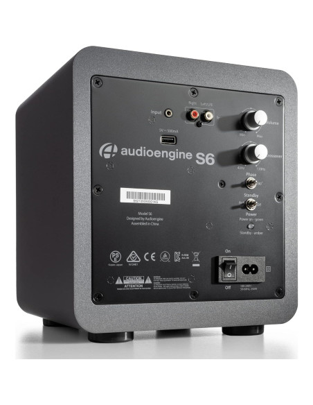 Altavoces de Estantería Audioengine A1 con Subwoofer S6