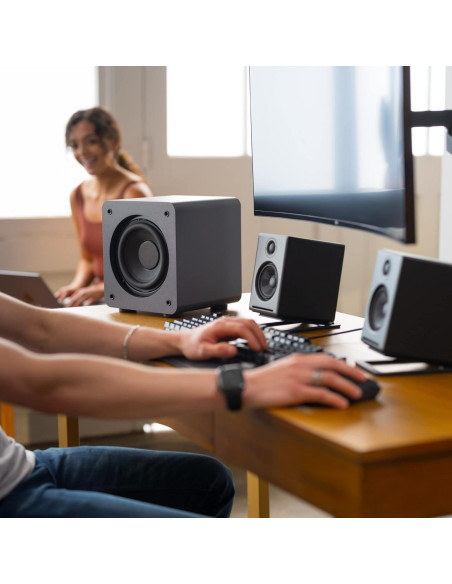 Altavoces de Estantería Audioengine A1 con Subwoofer S6