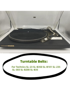 Correa de Reemplazo para Tocadiscos Sam&Johnny SL-23 SL-B350 2