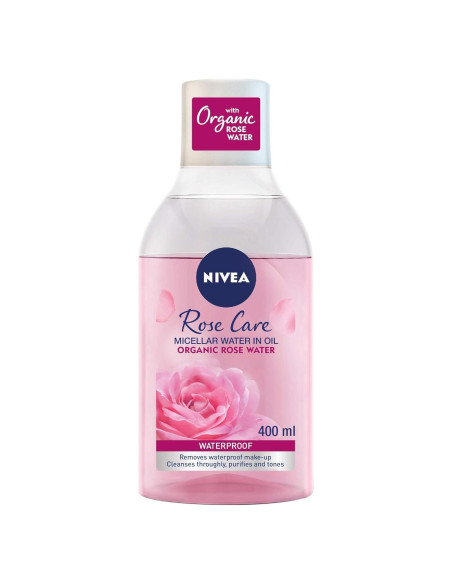 Agua Micelar Limpiadora NIVEA MicellAIR Rosa 400ml