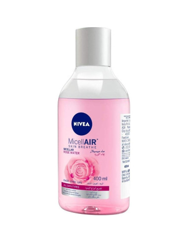 Agua Micelar Limpiadora NIVEA MicellAIR Rosa 400ml