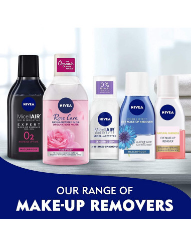 Agua Micelar Limpiadora NIVEA MicellAIR Rosa 400ml