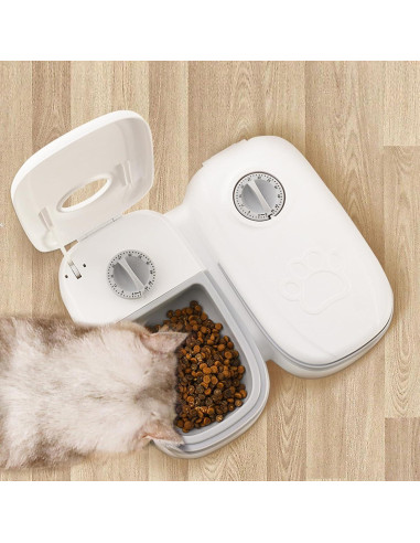 Dispensador Automático de Comida VINGVO 2 Comidas 700g