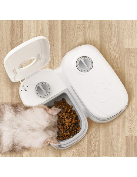 Dispensador Automático de Comida VINGVO 2 Comidas 700g