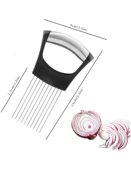 Cortador de Cebolla Multifuncional fghuim - Acero Inoxidable