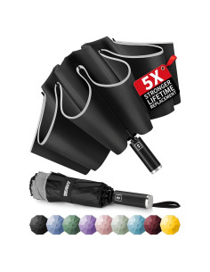 Paraguas Invertido Seniny Compacto Automático UV 118 cm