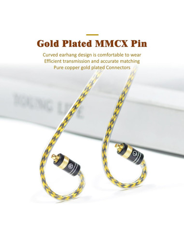 Cable IEM GUCraftsman 6N Cobre Plata 2.5mm para Auriculares