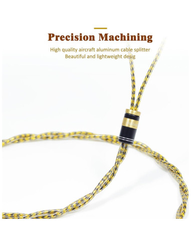 Cable IEM GUCraftsman 6N Cobre Plata 2.5mm para Auriculares