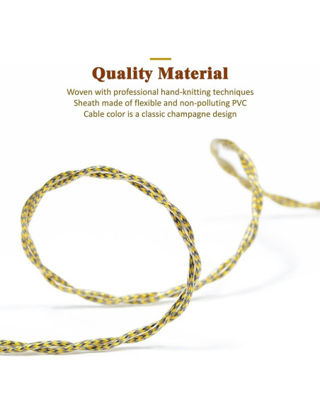 Cable IEM GUCraftsman 6N Cobre Plata 2.5mm para Auriculares