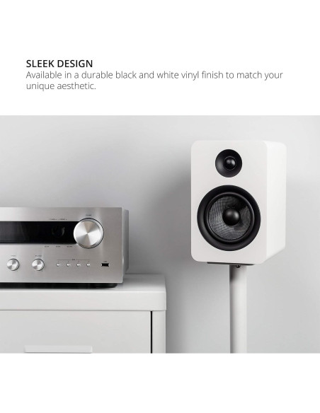 Altavoces Pasivos Kanto YU 5.25" con Tweeter de Seda - Negro