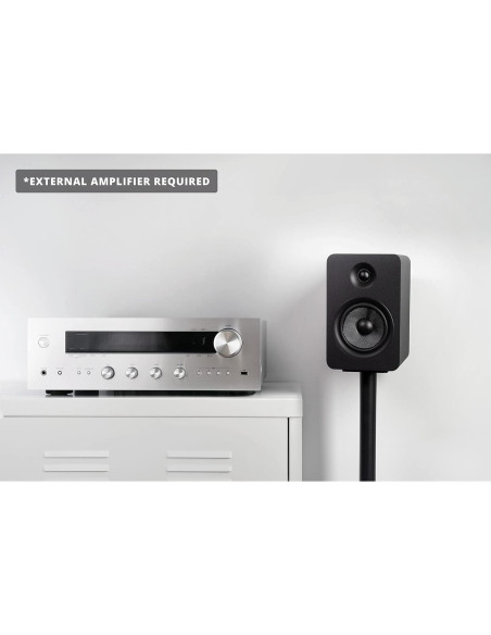 Altavoces Pasivos Kanto YU 5.25" con Tweeter de Seda - Negro