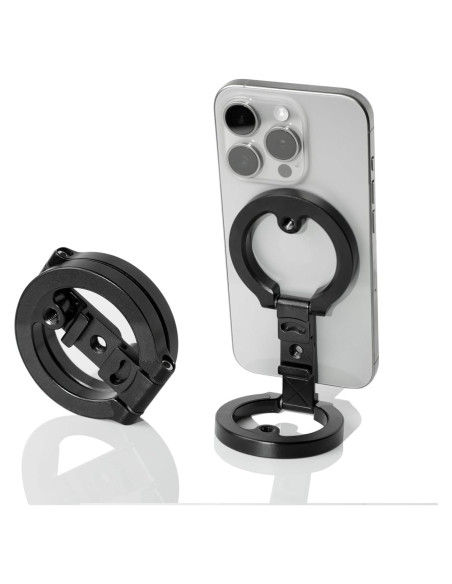 Soporte Magnético Doble para Teléfono Amlanpin Negro Ajustable
