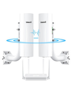 Kit Puente Inalámbrico UeeVii CPE688KIT WiFi 6 5KM