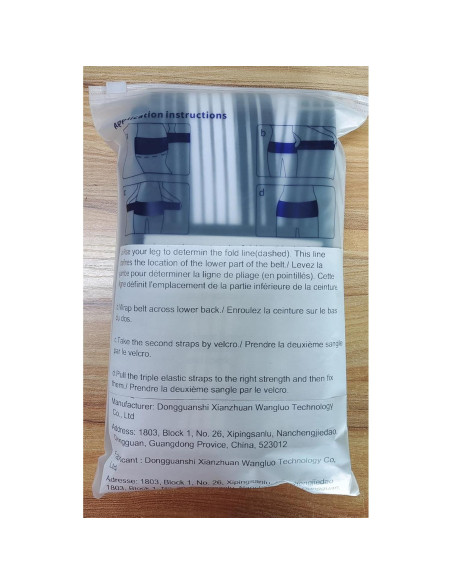 Cinturón Sacroilíaco Paskyee Regular 76-120cm Alivio Ciático