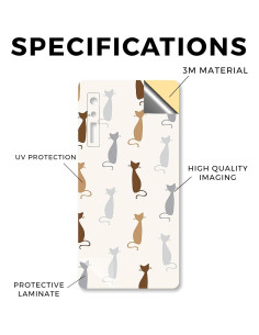 Funda de Tableta MightySkins Gato Dama para BOOX Palma 1 (2023) 2