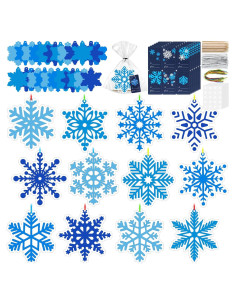 Kolldenn Kit de Adornos Navideños para Rascar 96 Piezas