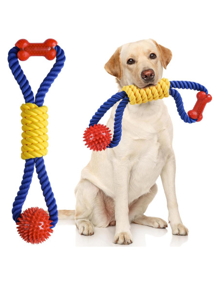 Juguete de Cuerda Interactivo Aitmexcn para Perros Medianos