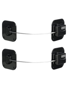 Cerraduras de Seguridad FKTUV para Gabinetes y Refrigeradores - 2 Piezas