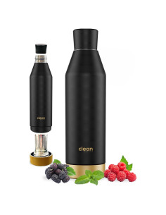 Botella de Agua Acero Inoxidable Limpia 502 ml Doble Pared