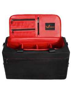 Bolsa de Viaje Duffel Wzsipod para Zapatillas Rojo 55.88x24.89x30.48cm