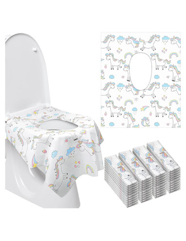 Cubiertas de Asiento de Inodoro Desechables Mimorou 40 Pcs