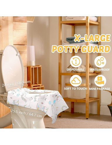 Cubiertas de Asiento de Inodoro Desechables Mimorou 40 Pcs