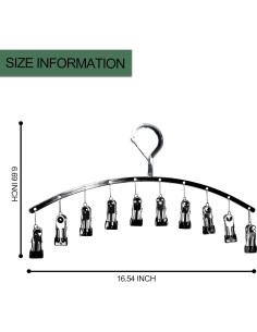 Organizador de Leggings MATIMASU, 2 Piezas, Acero Inoxidable 2