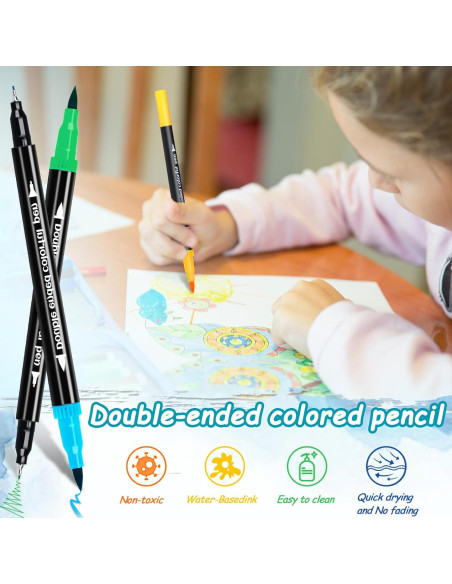 Set de 48 Marcadores Duales FPMYB para Caligrafía y Arte