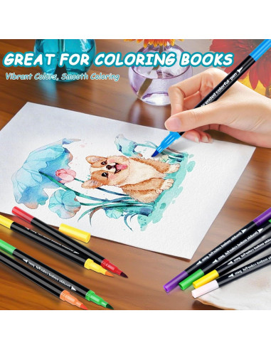 Set de 48 Marcadores Duales FPMYB para Caligrafía y Arte